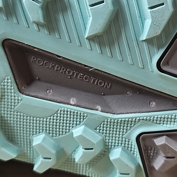 adidas Terrex Agravic Flow 2 Women's Trail Running Shoes Bkack Grey Blue Mint - Picture 12 of 12